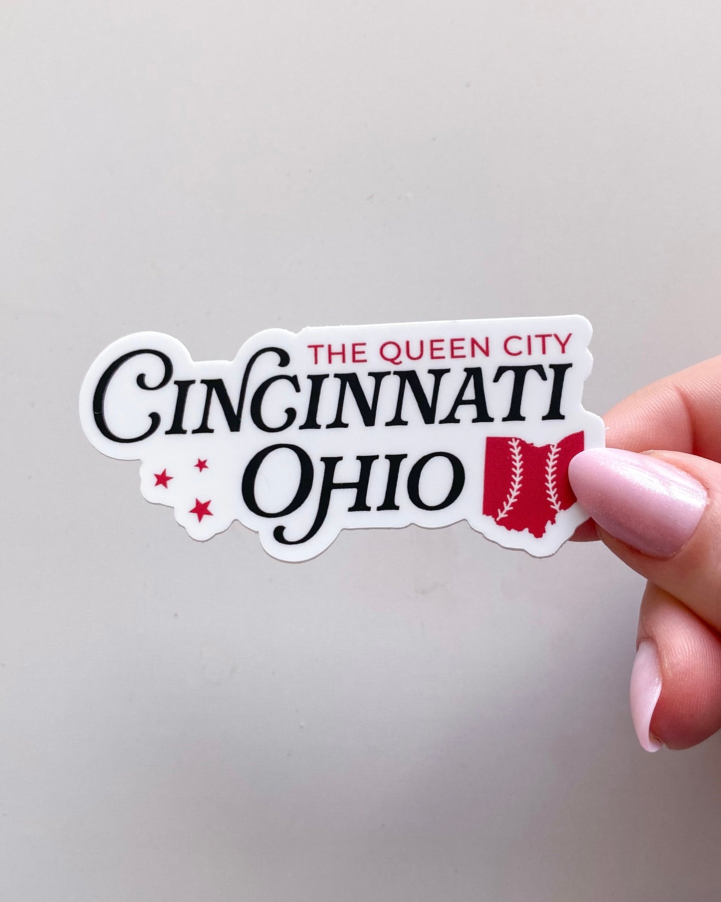 Queen City Cincinnati Sticker