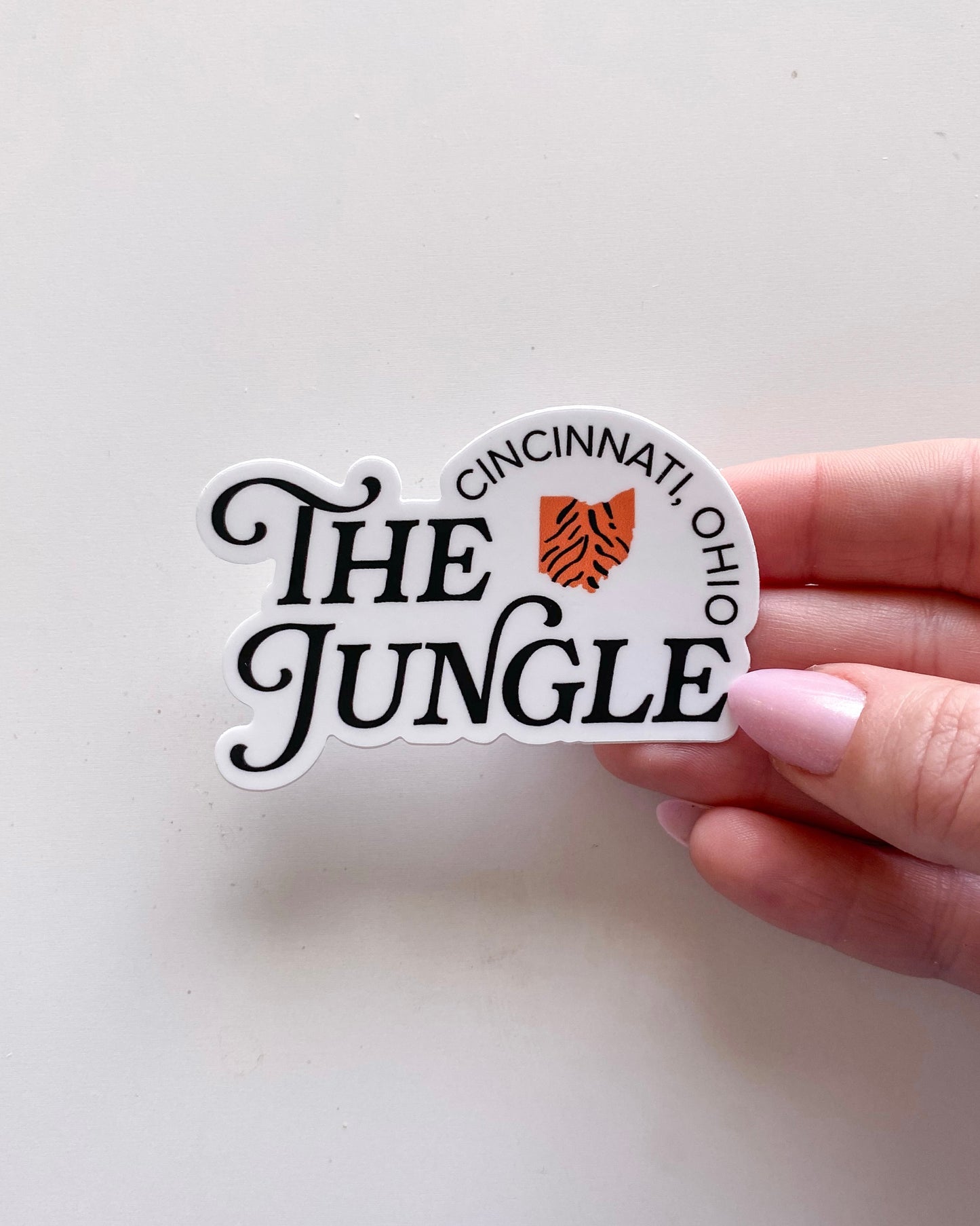 The Jungle Cincinnati Sticker