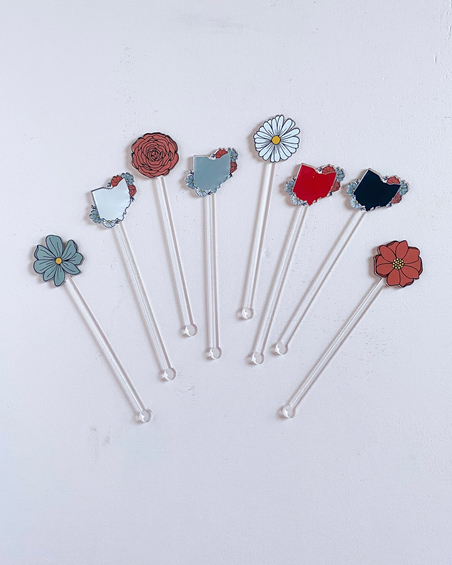 Buckeye Stir Sticks Set of 8
