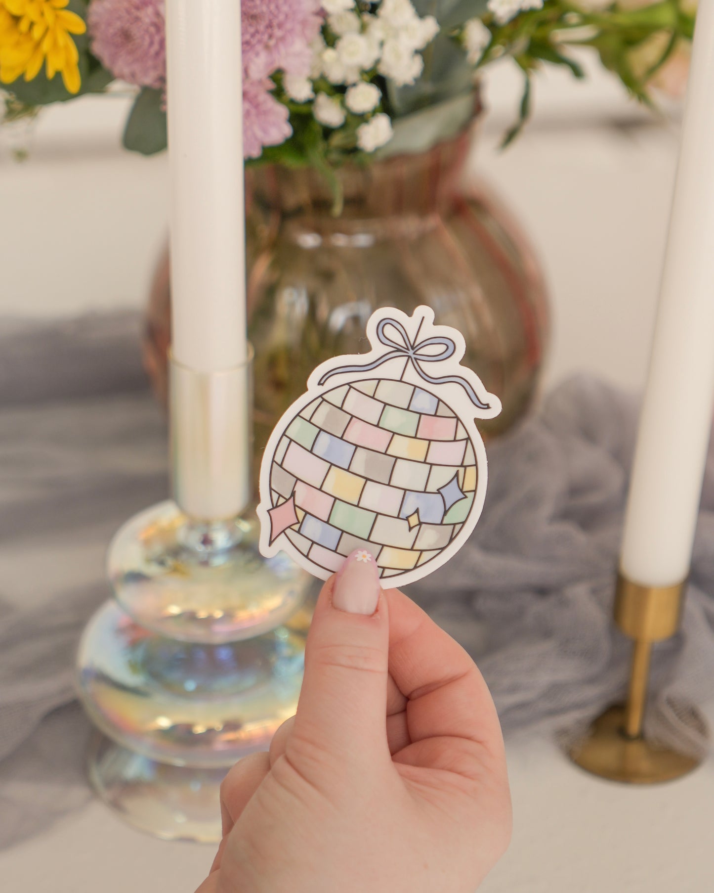 Disco Ball Sticker