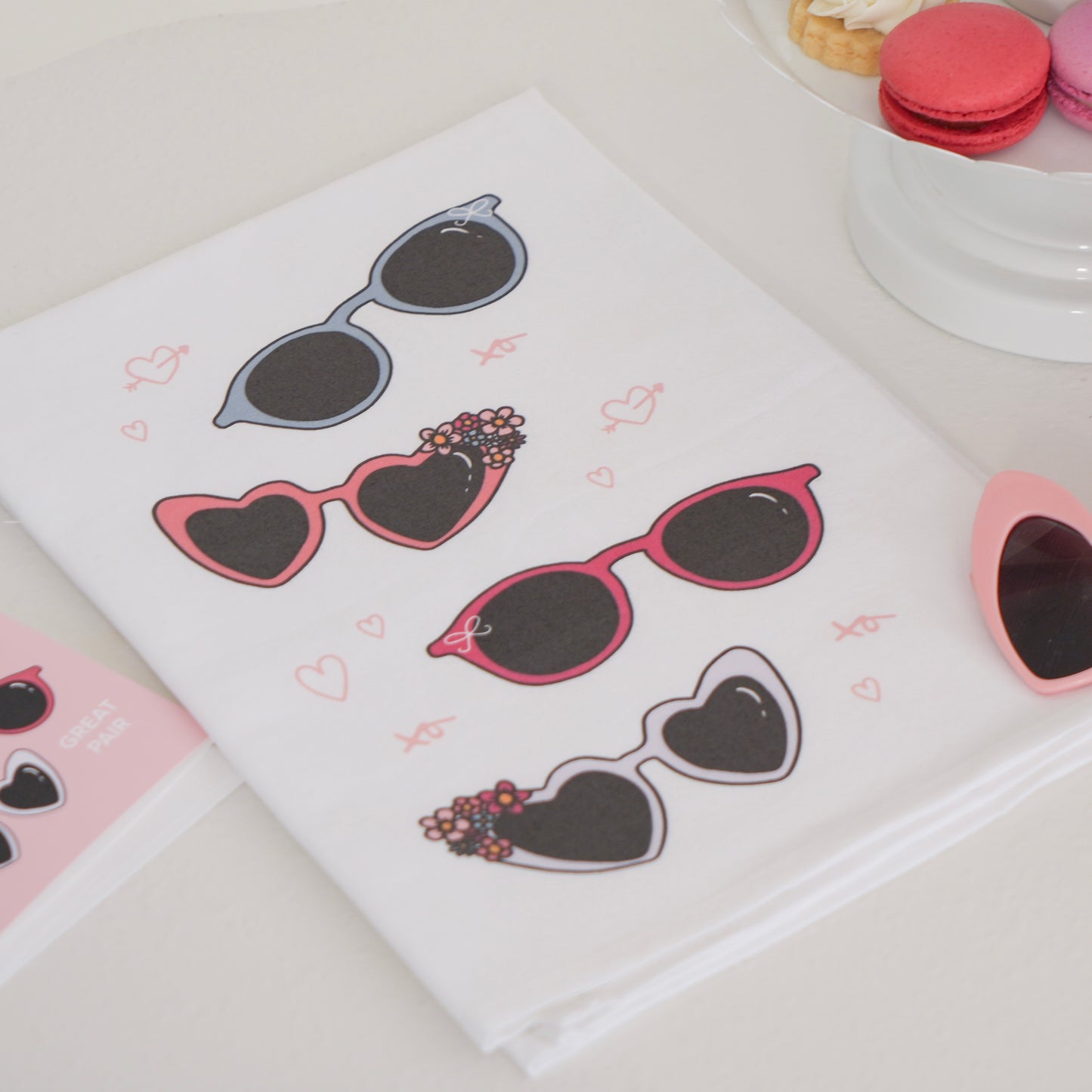 Sunglasses Tea Towel