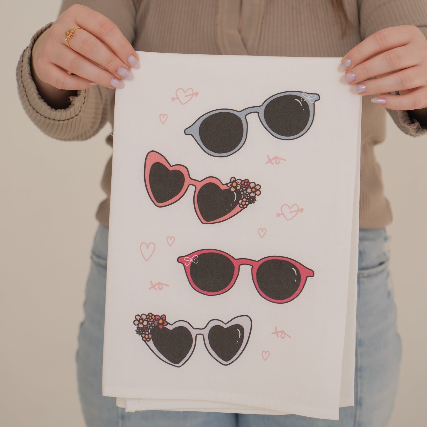 Sunglasses Tea Towel
