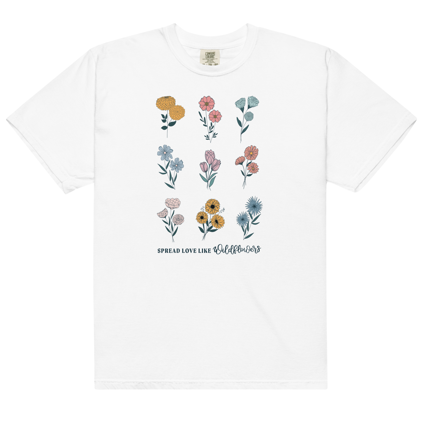 Spread Love like Wildflowers Graphic Tee