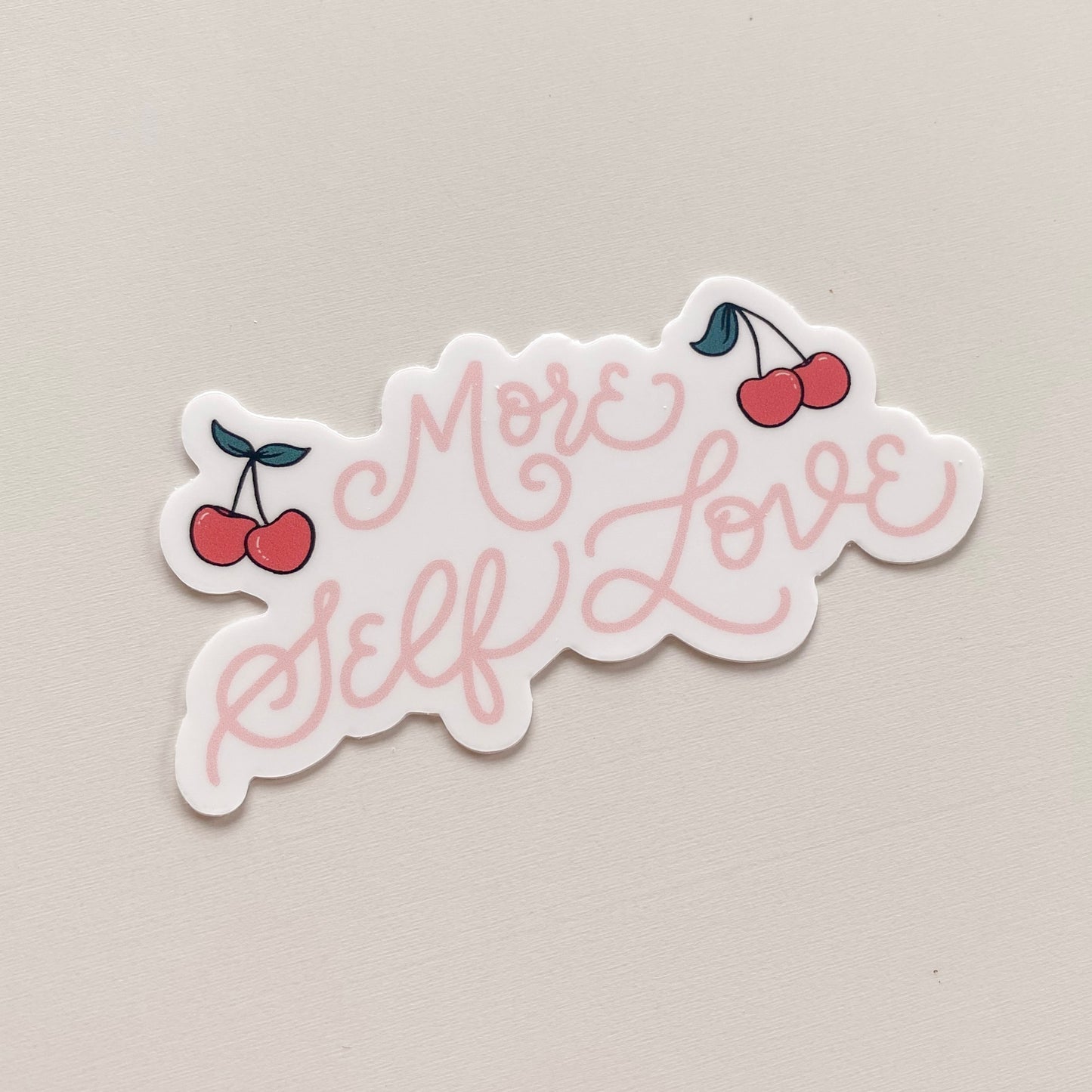More Self Love Cherries Sticker