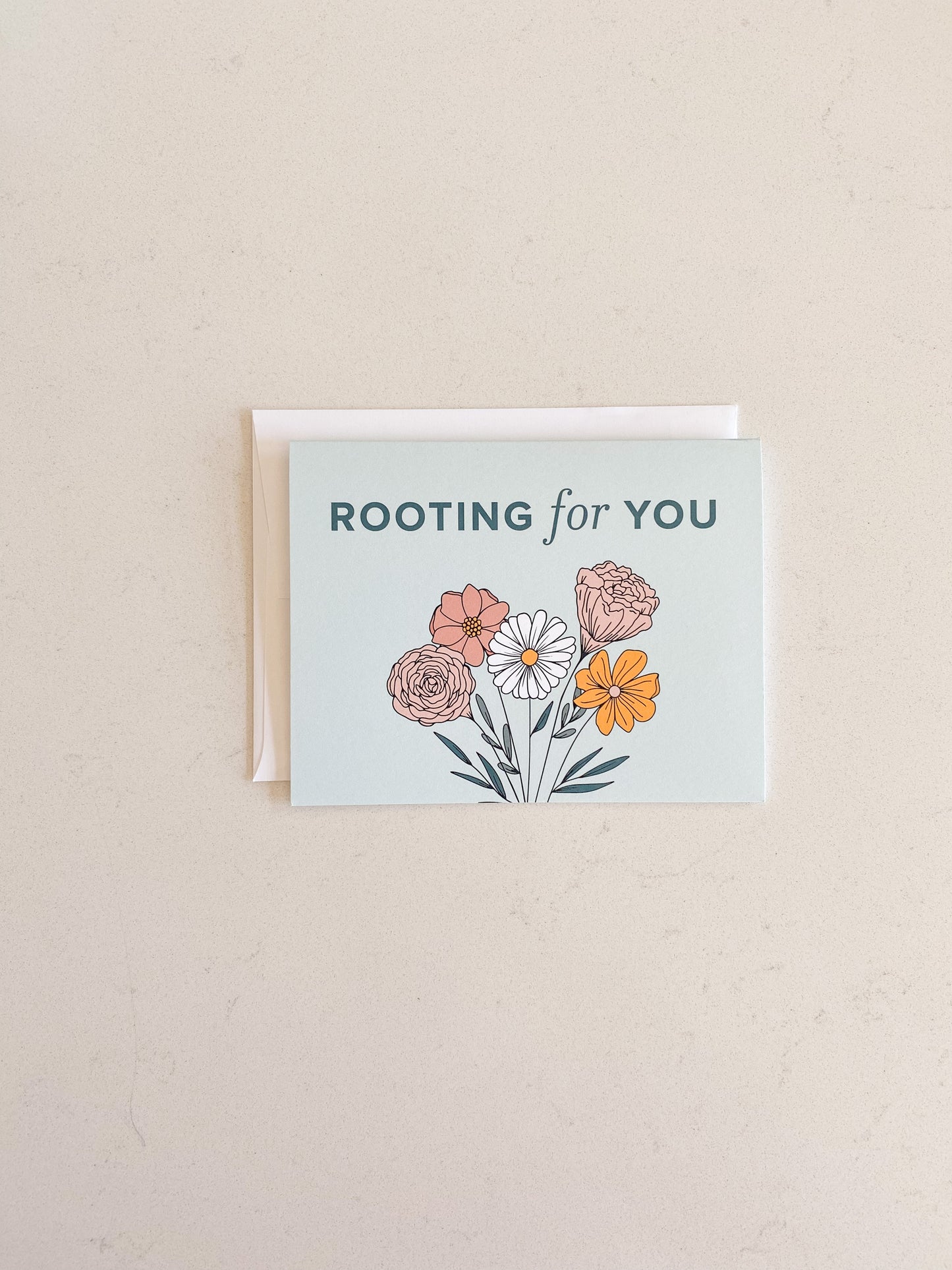 Rooting for You Greeting Card