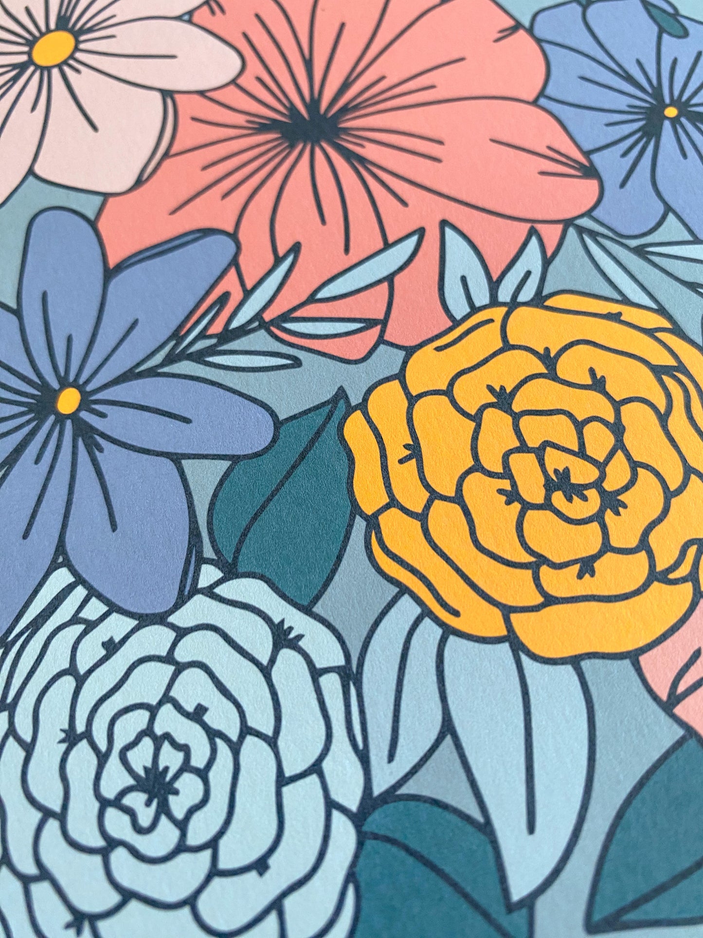 No Rain, No Flowers 8x10 Print