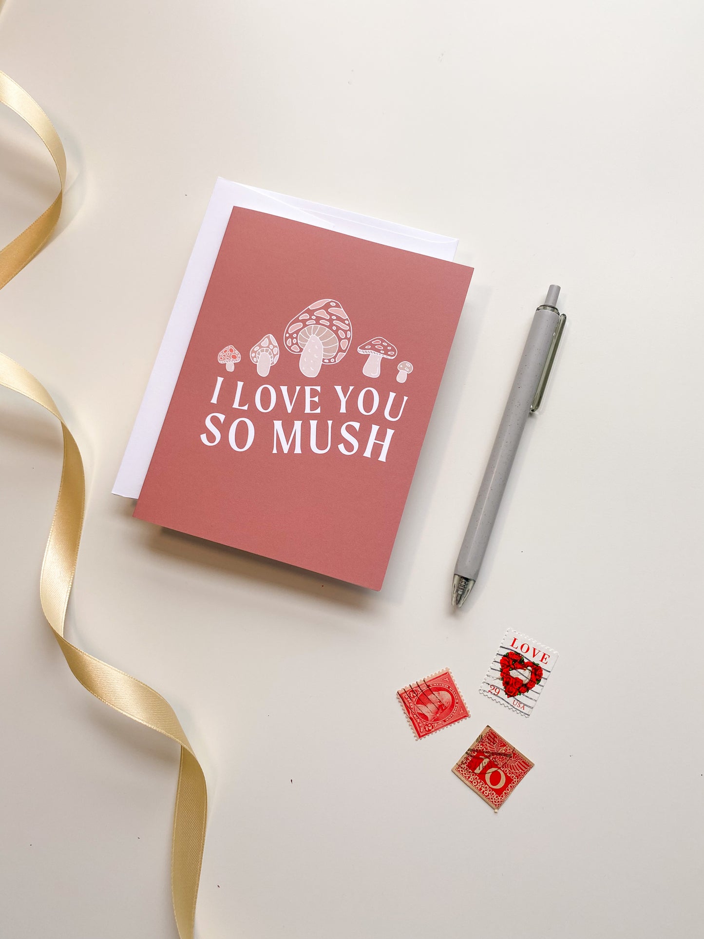I Love You So Mush Greeting Card