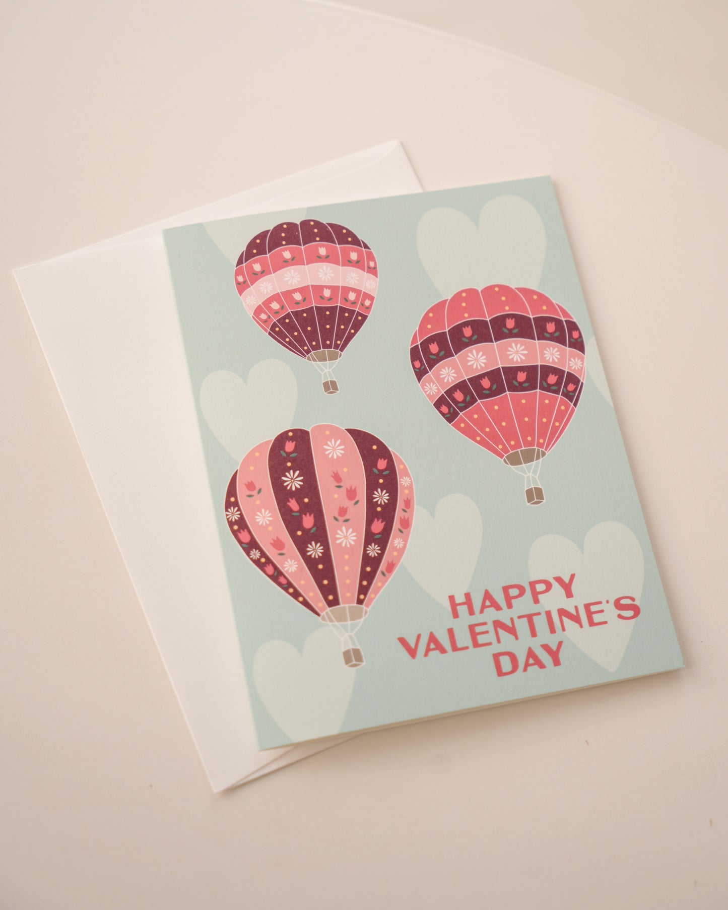 Love is in the Air Valentine’s Greeting Card