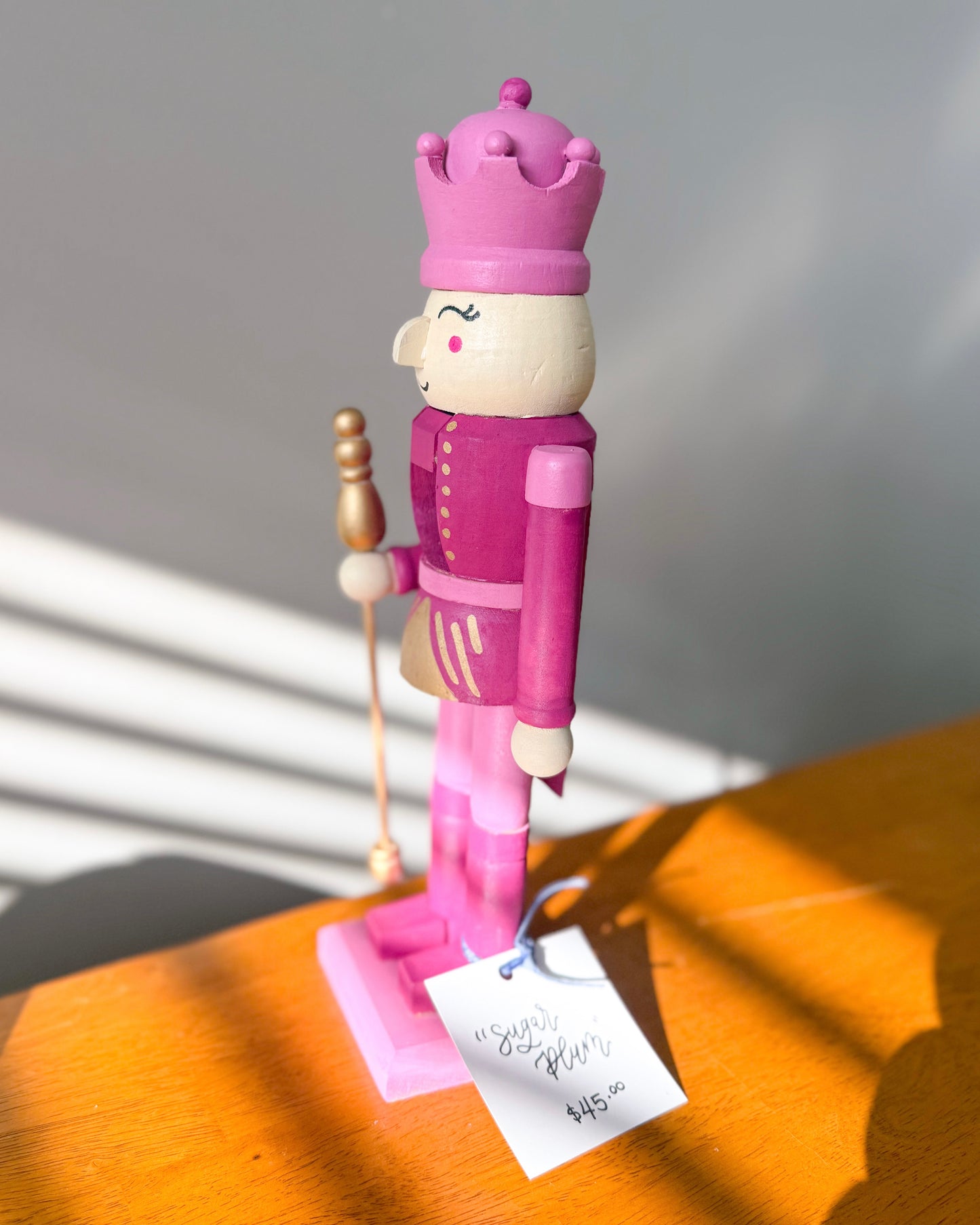 "Sugar Plum" Hand Painted Nutcracker - 12"