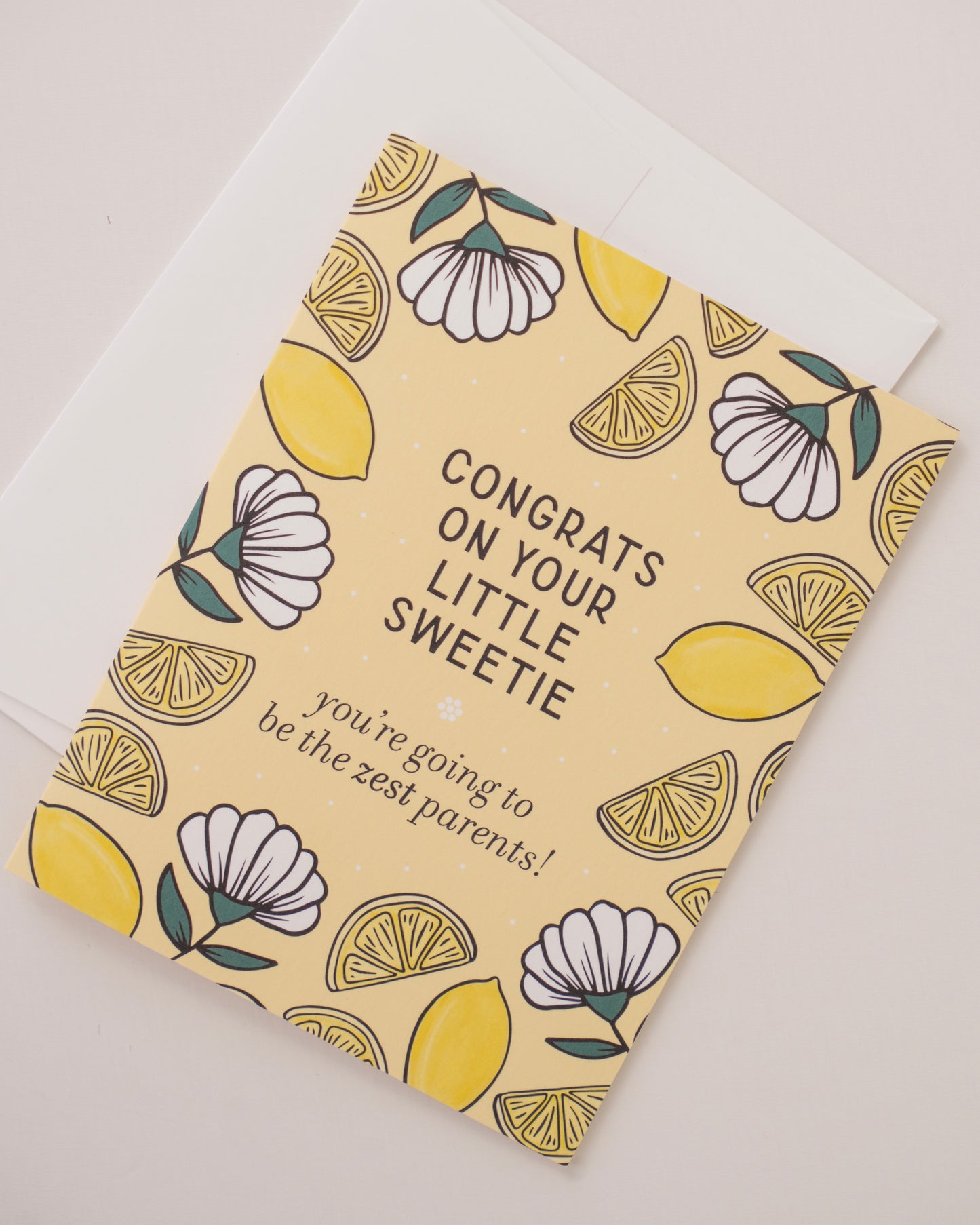 Lemon Baby Greeting Card
