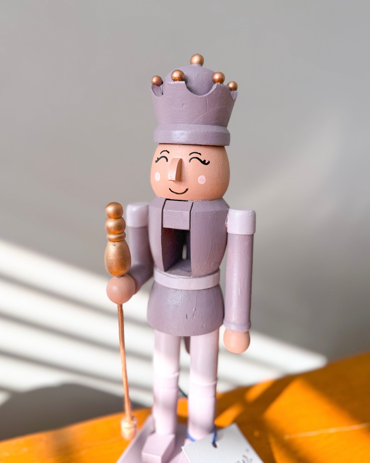 "Glimmer" Hand Painted Nutcracker - 12"