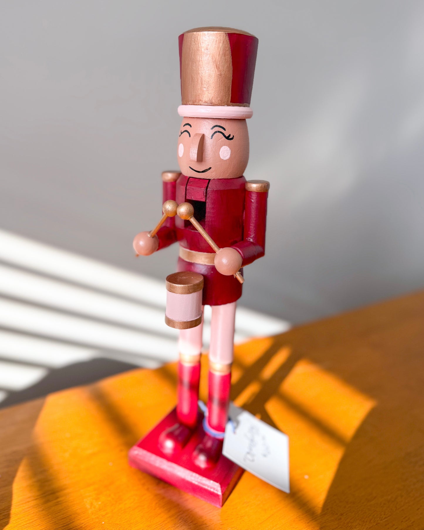 "Cranberry" Hand Painted Nutcracker - 14"