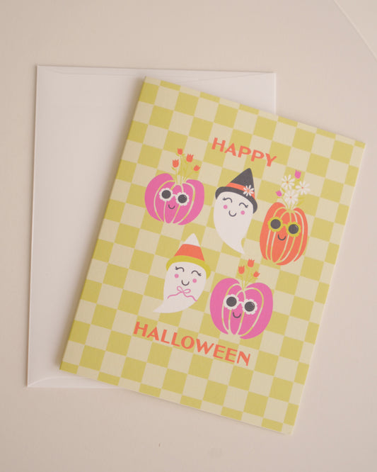 Happy Halloween Greeting Card