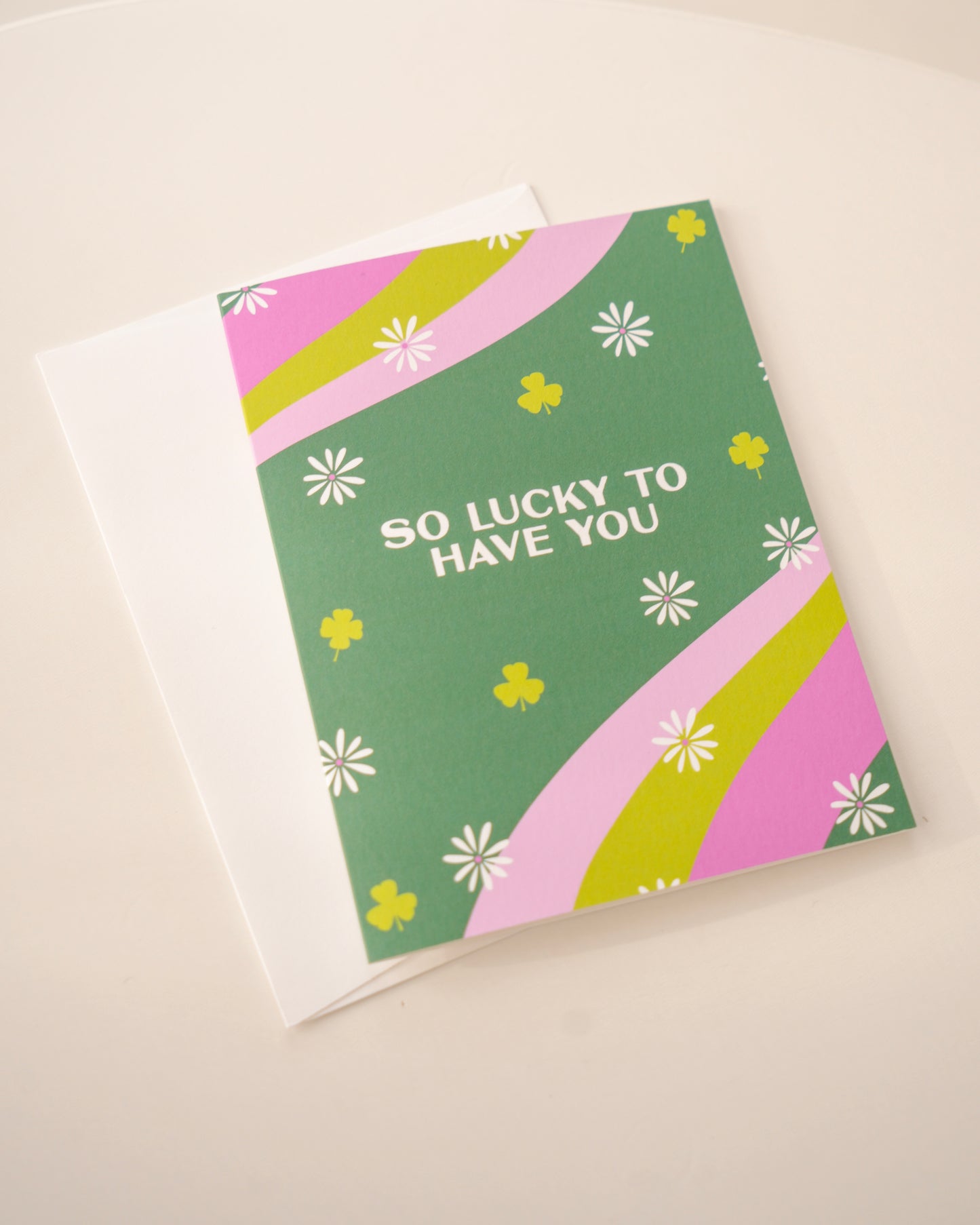 Lucky Greeting Card - March Monthly Mini Collection