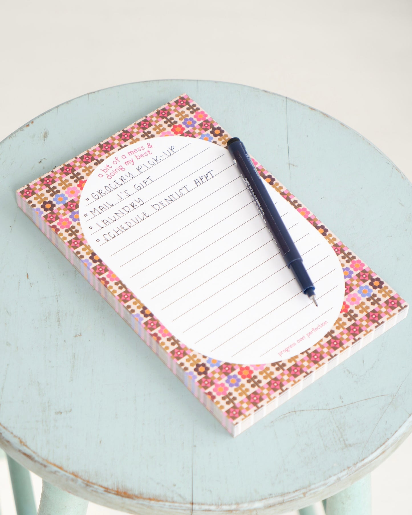 Doing My Best Morning Blooms Notepad