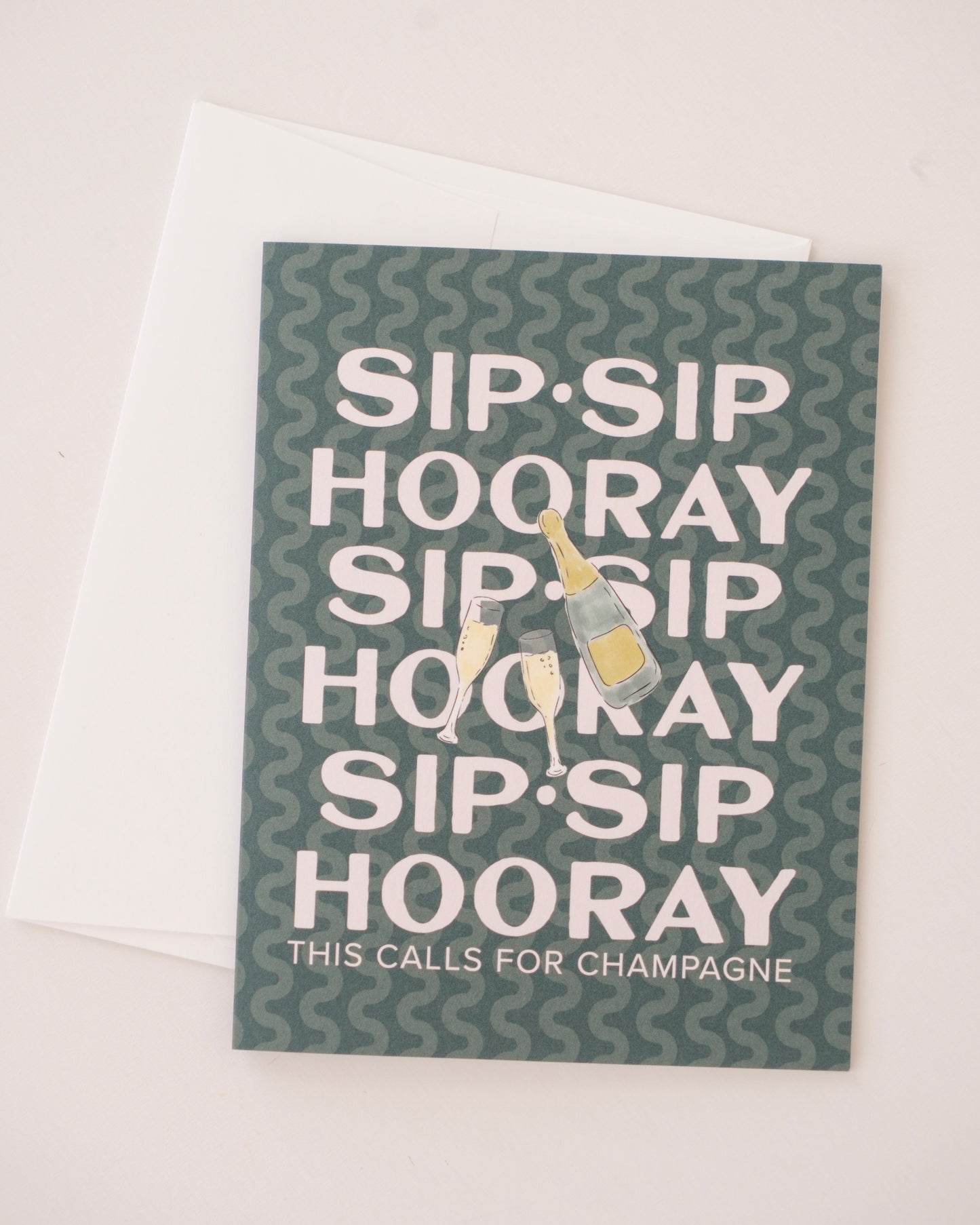 This Calls for Champagne Greeting Card