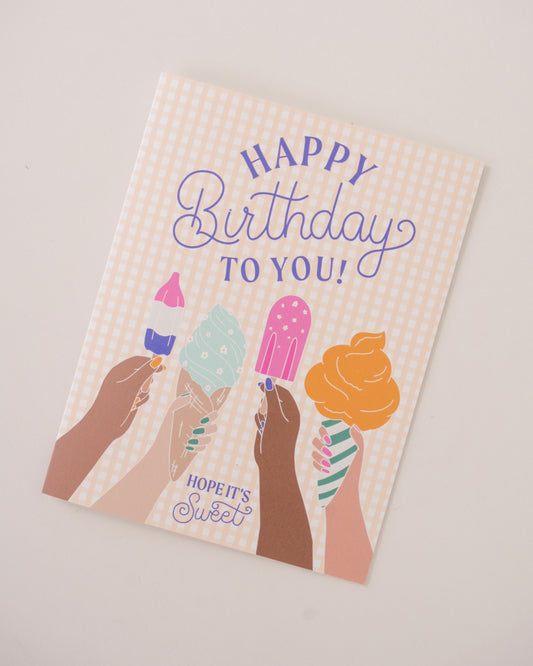 Sweet Birthday Greeting Card