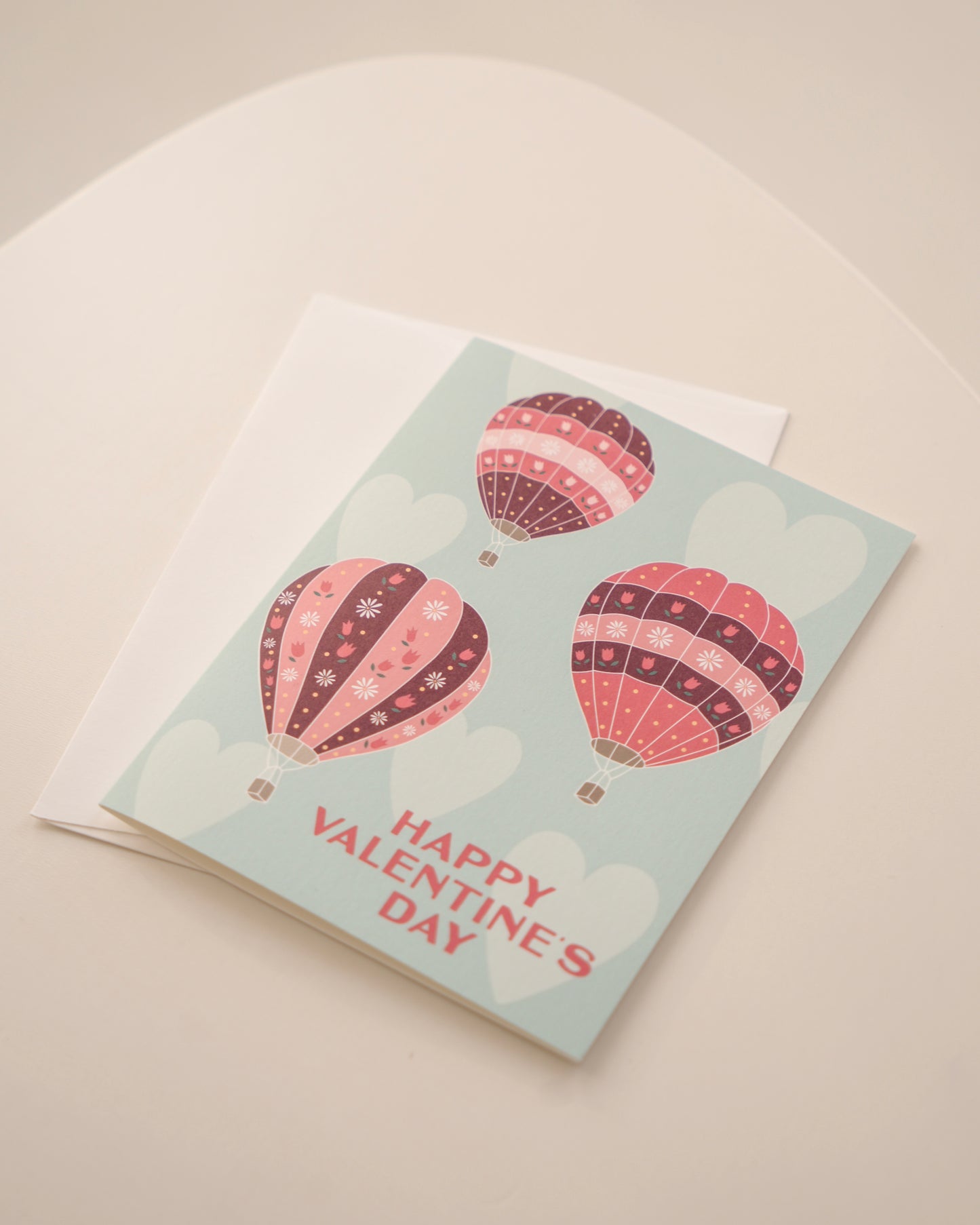 Love is in the Air Valentine’s Greeting Card