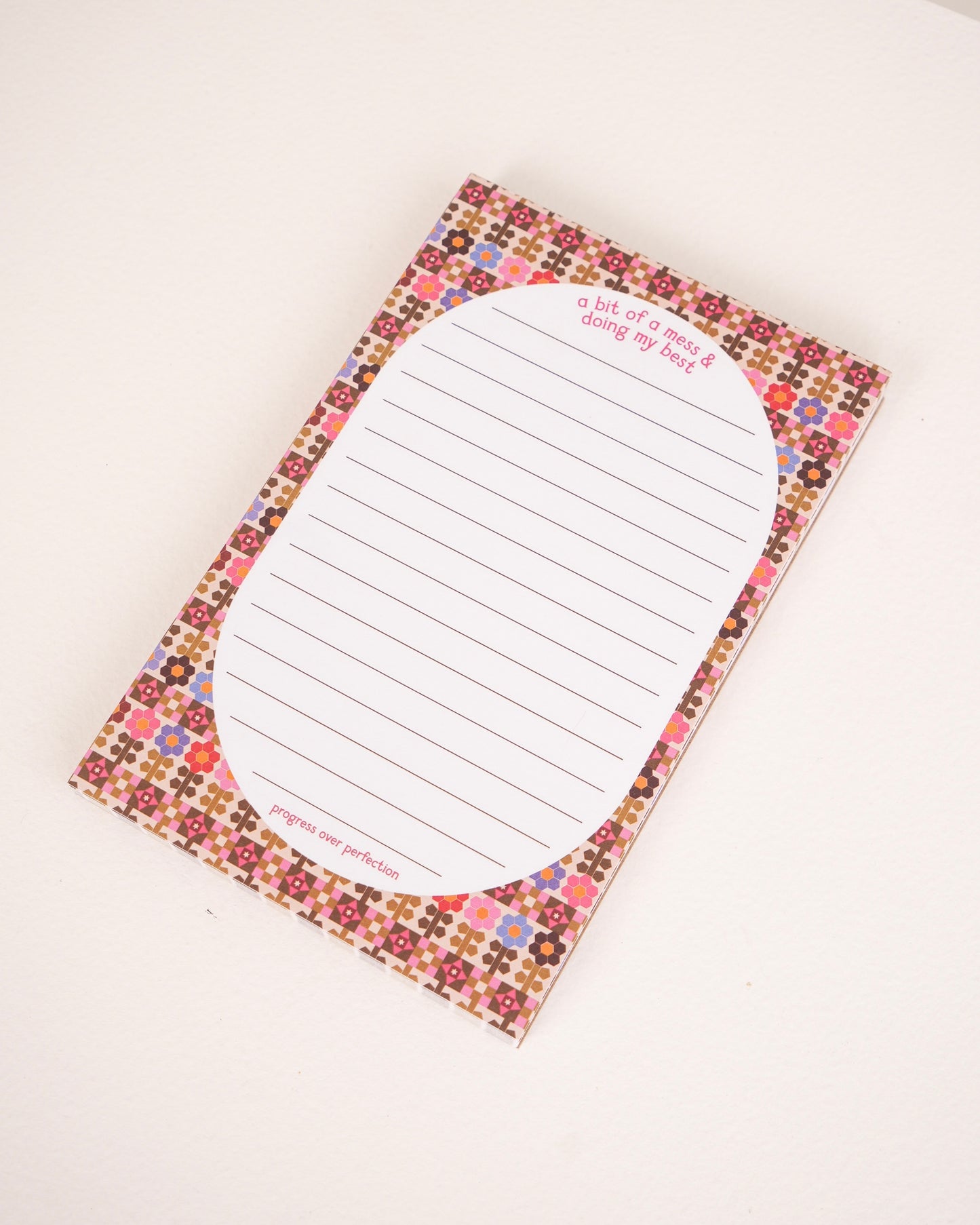Doing My Best Morning Blooms Notepad