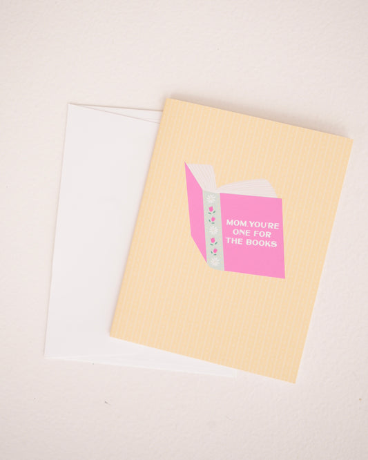 One for the Books Mother's Day Greeting Card