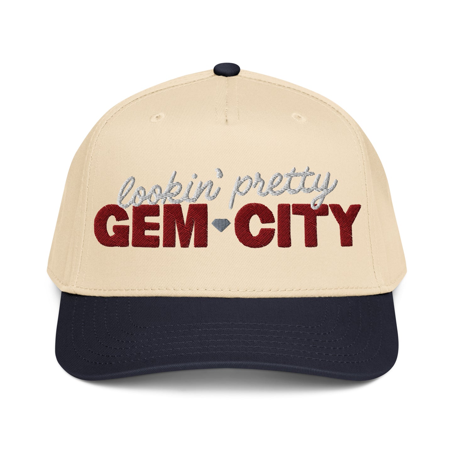 Lookin' Pretty Gem City Dayton Embroidered Hat