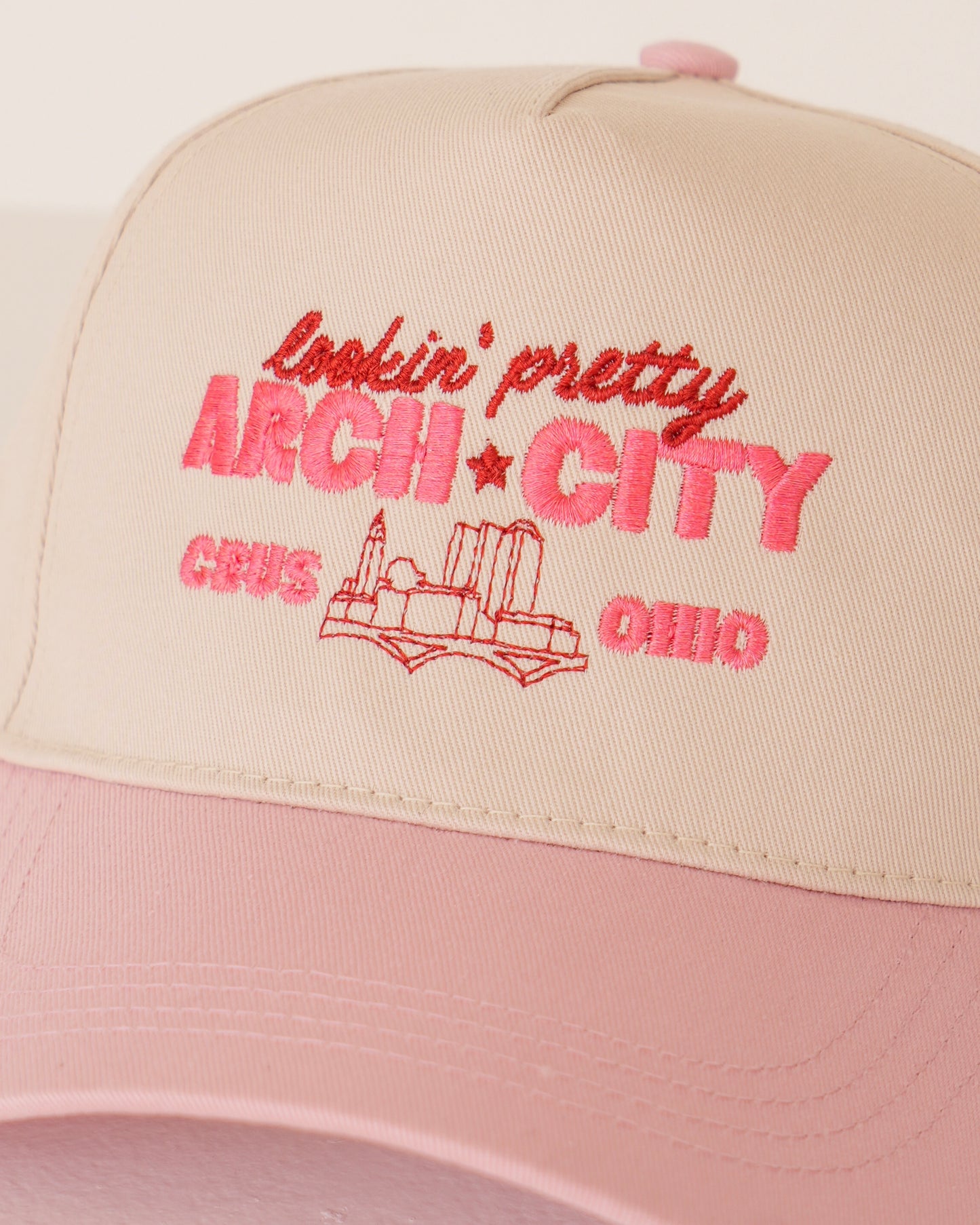 Arch City Columbus, OH Embroidered Hat