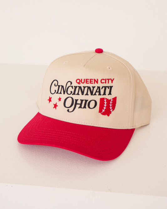 Cincinnati Baseball Embroidered Hat