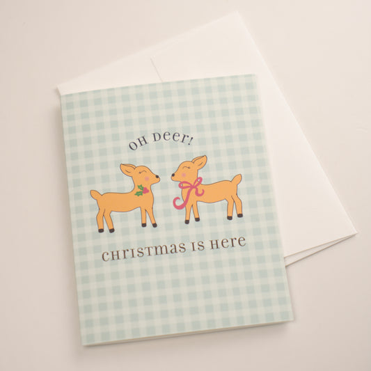 Oh Deer Greeting Card