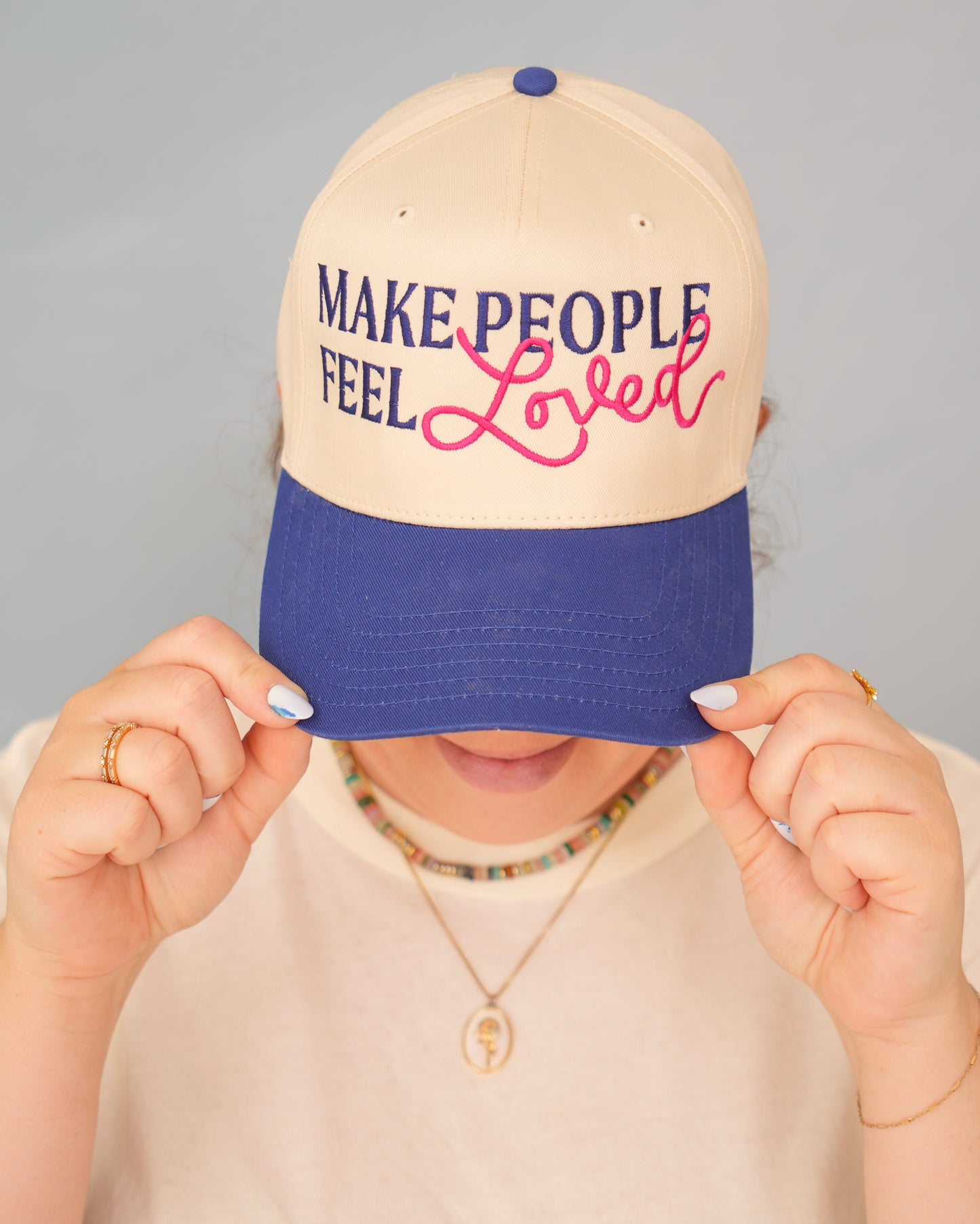 Make People Feel Loved Embroidered Hat