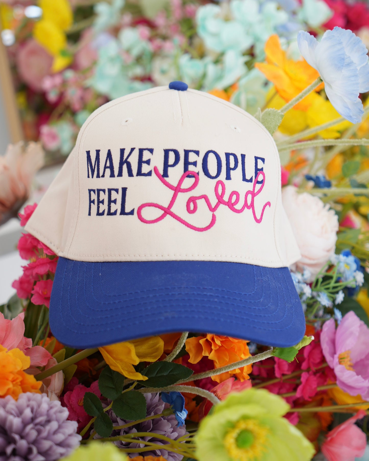Make People Feel Loved Embroidered Hat