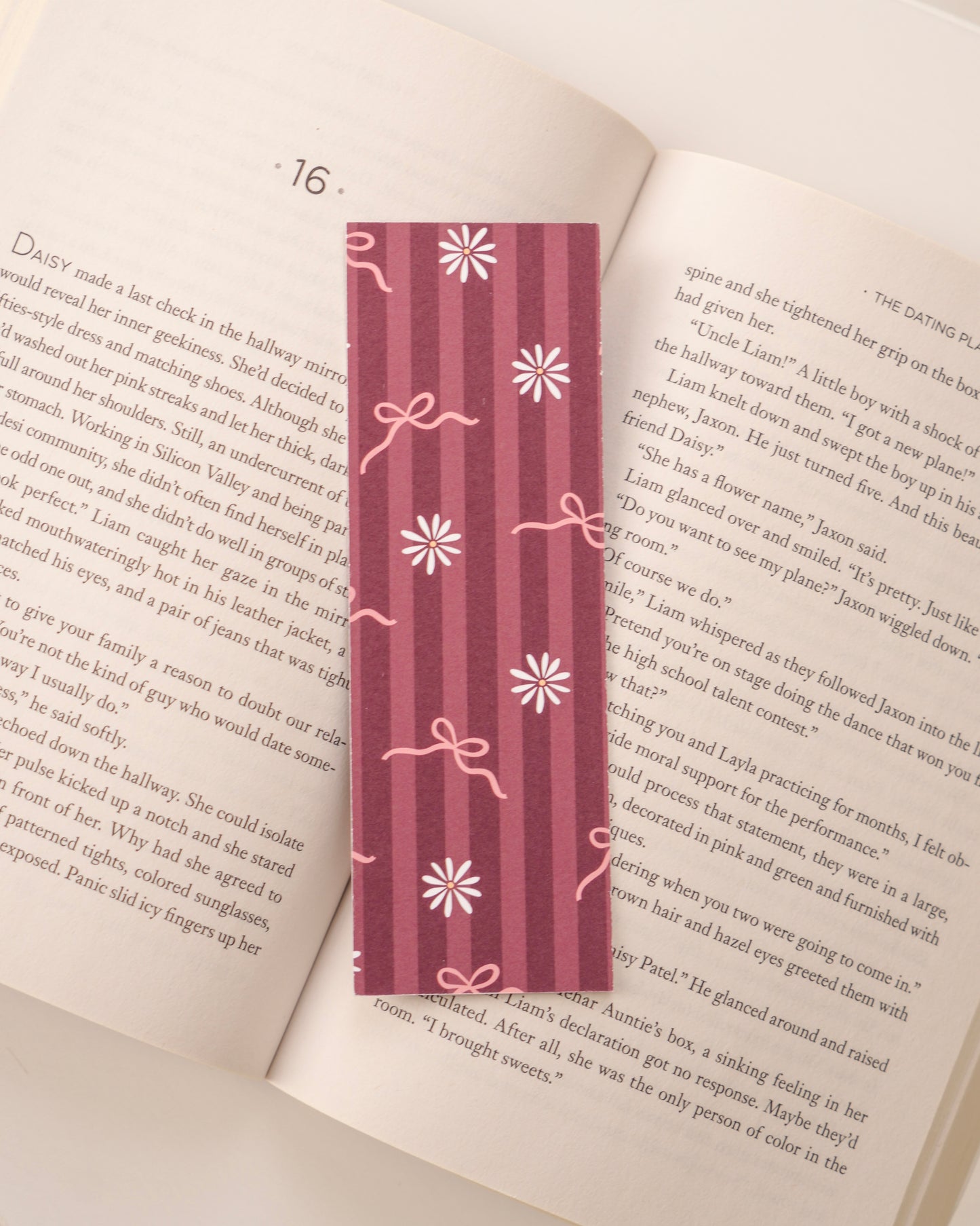 Bow Bookmark - February Monthly Mini Collection