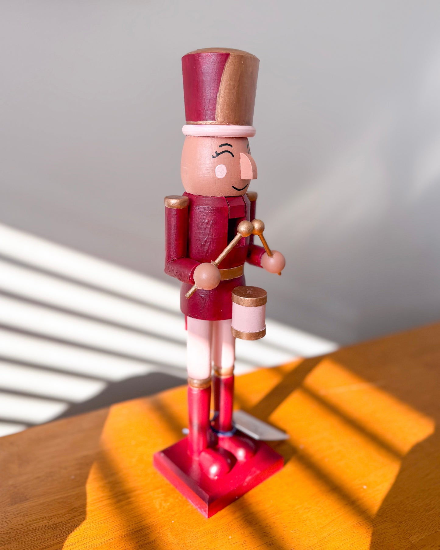 "Cranberry" Hand Painted Nutcracker - 14"