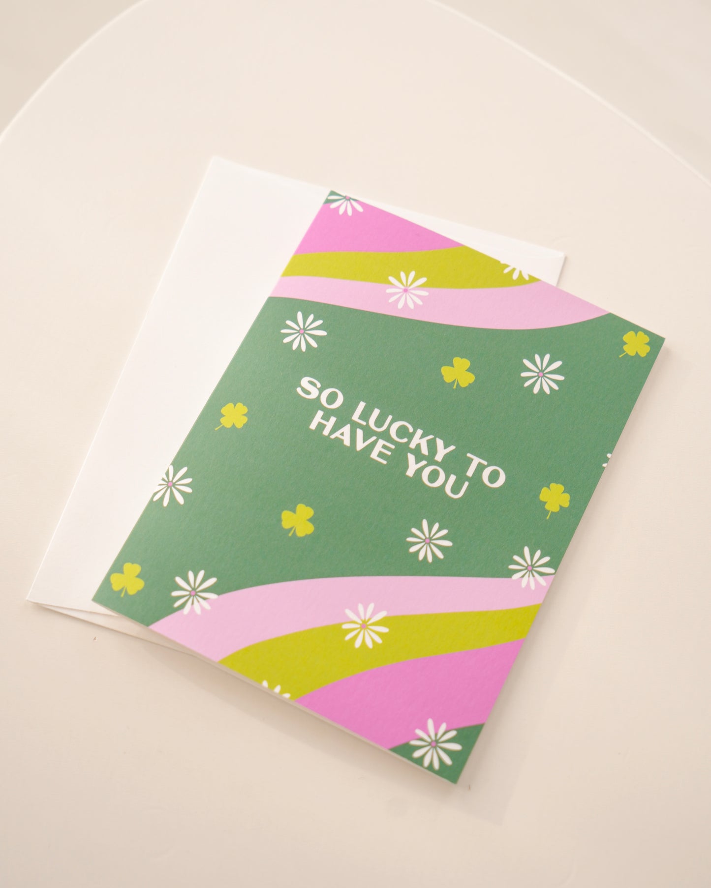 Lucky Greeting Card - March Monthly Mini Collection