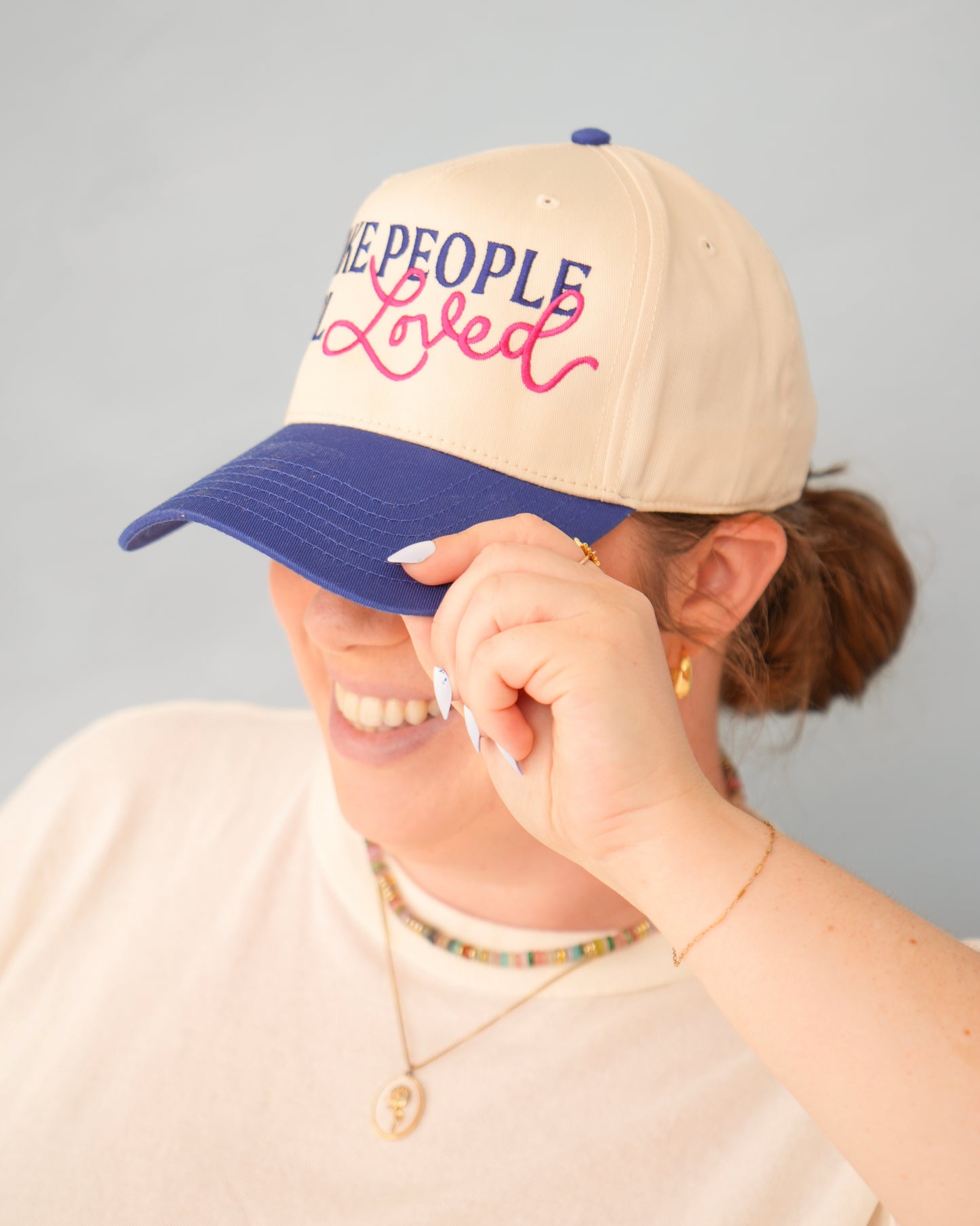 Make People Feel Loved Embroidered Hat