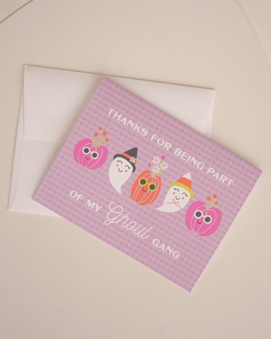 Ghoul Gang Greeting Card