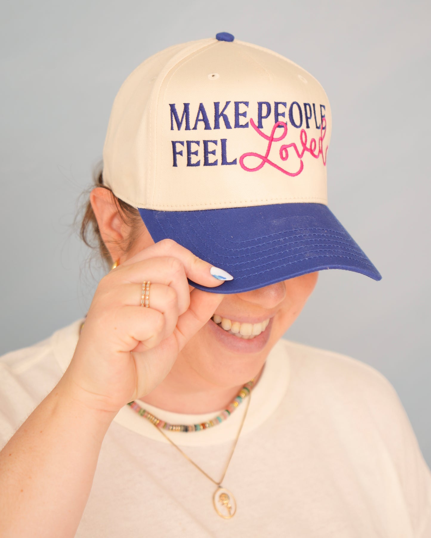 Make People Feel Loved Embroidered Hat