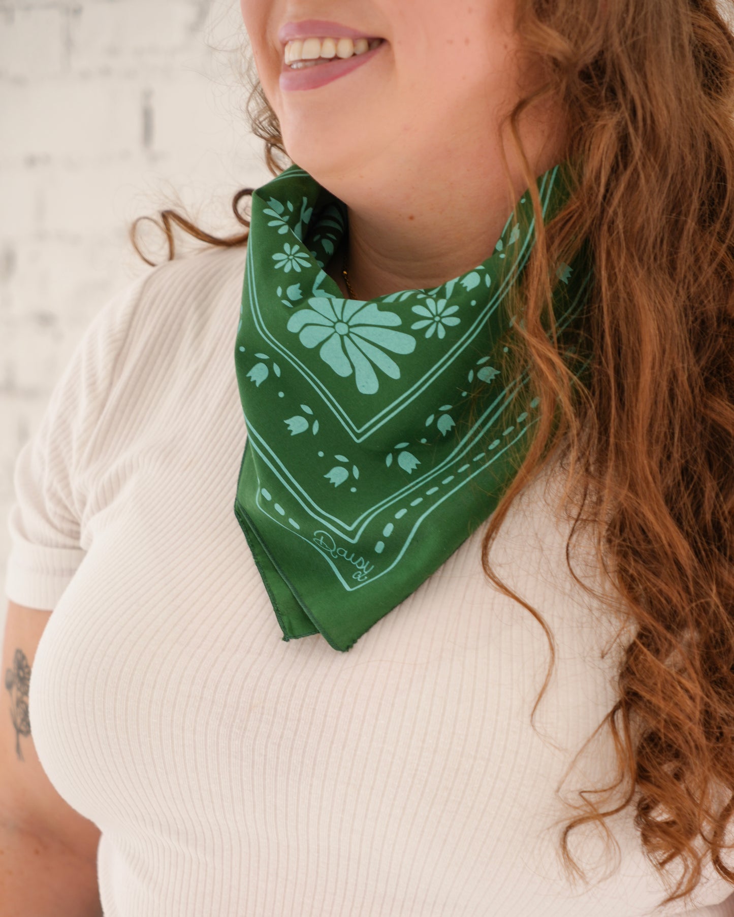 Floral Bandana - Choose Your Color