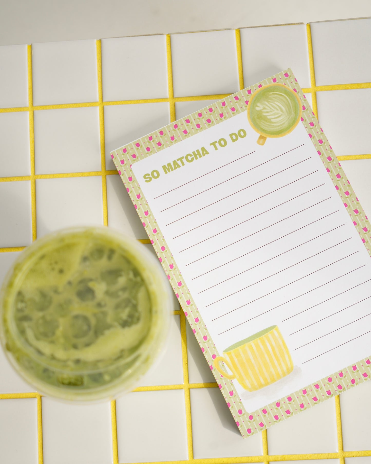 So Matcha To Do Matcha Notepad