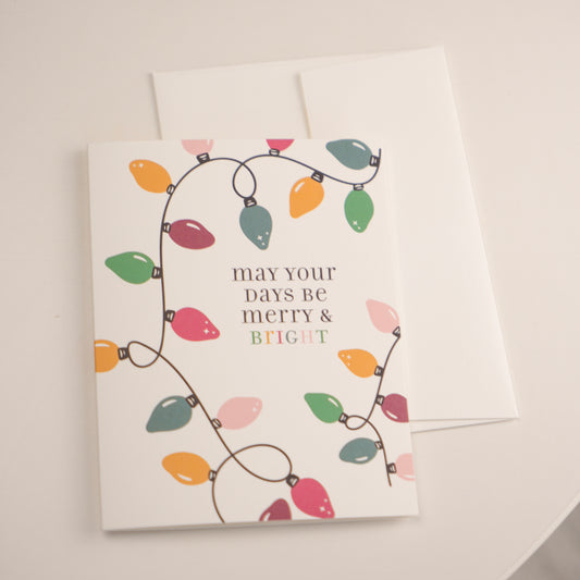 Bright Lights Greeting Card