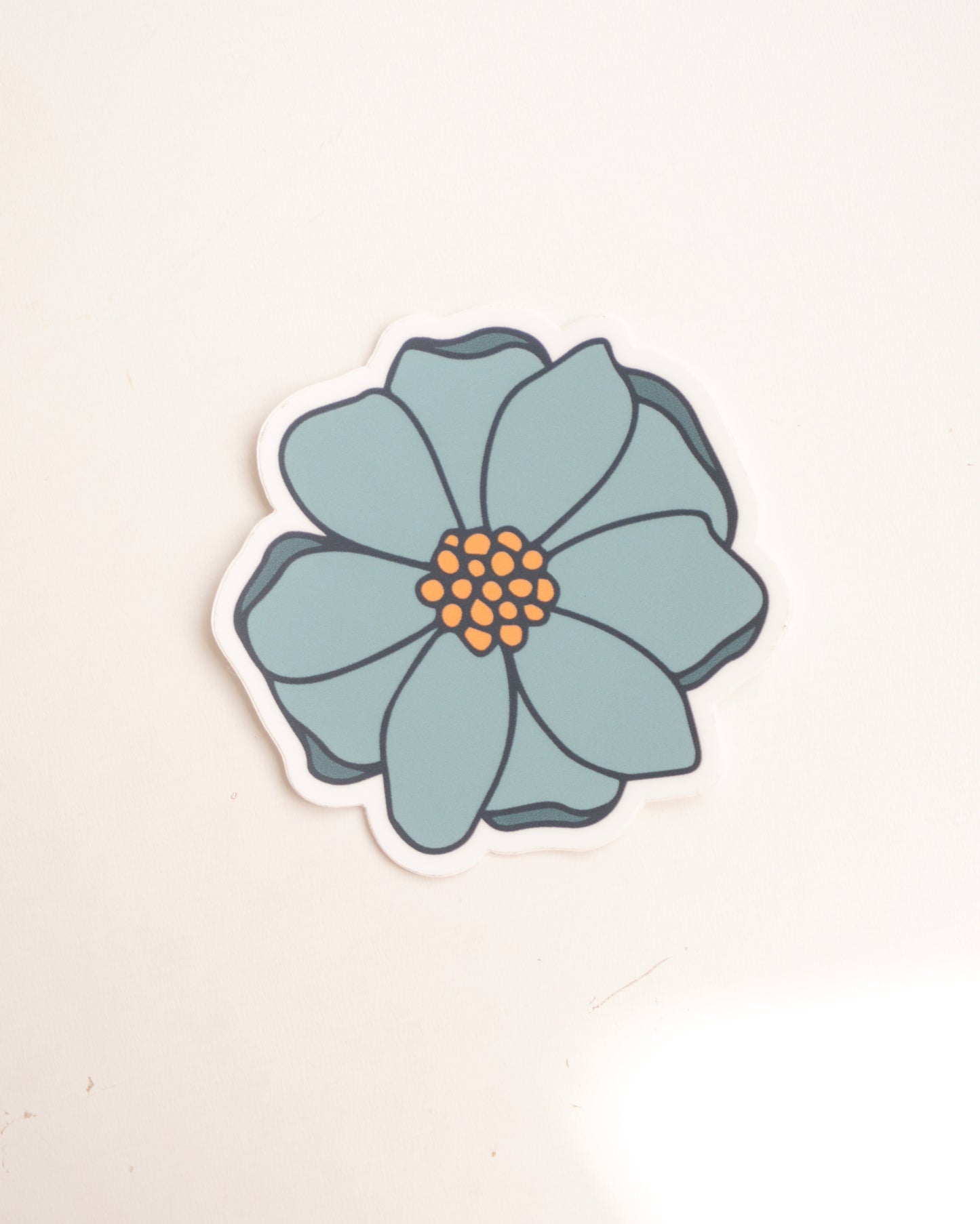 Blue Desert Marigold Sticker
