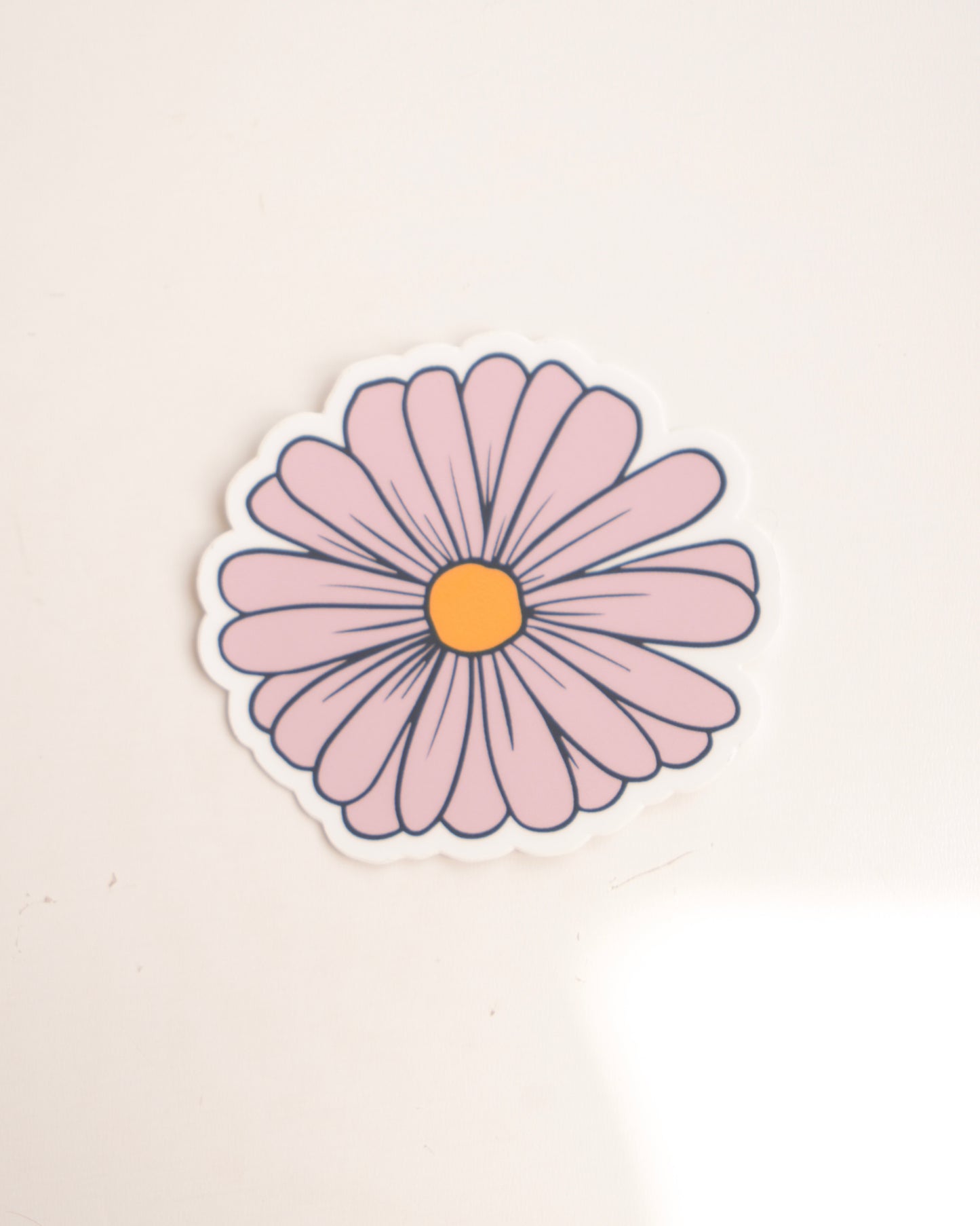 Purple Daisy Sticker