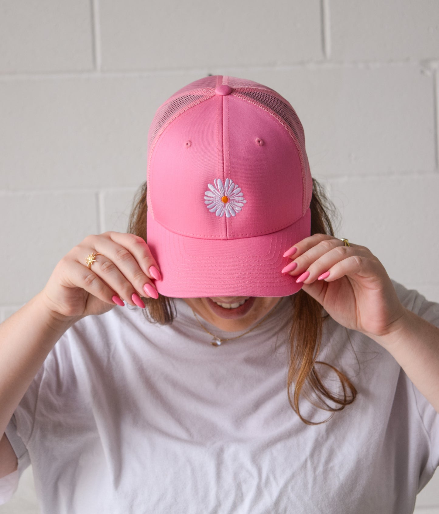 Daisy Trucker Hat