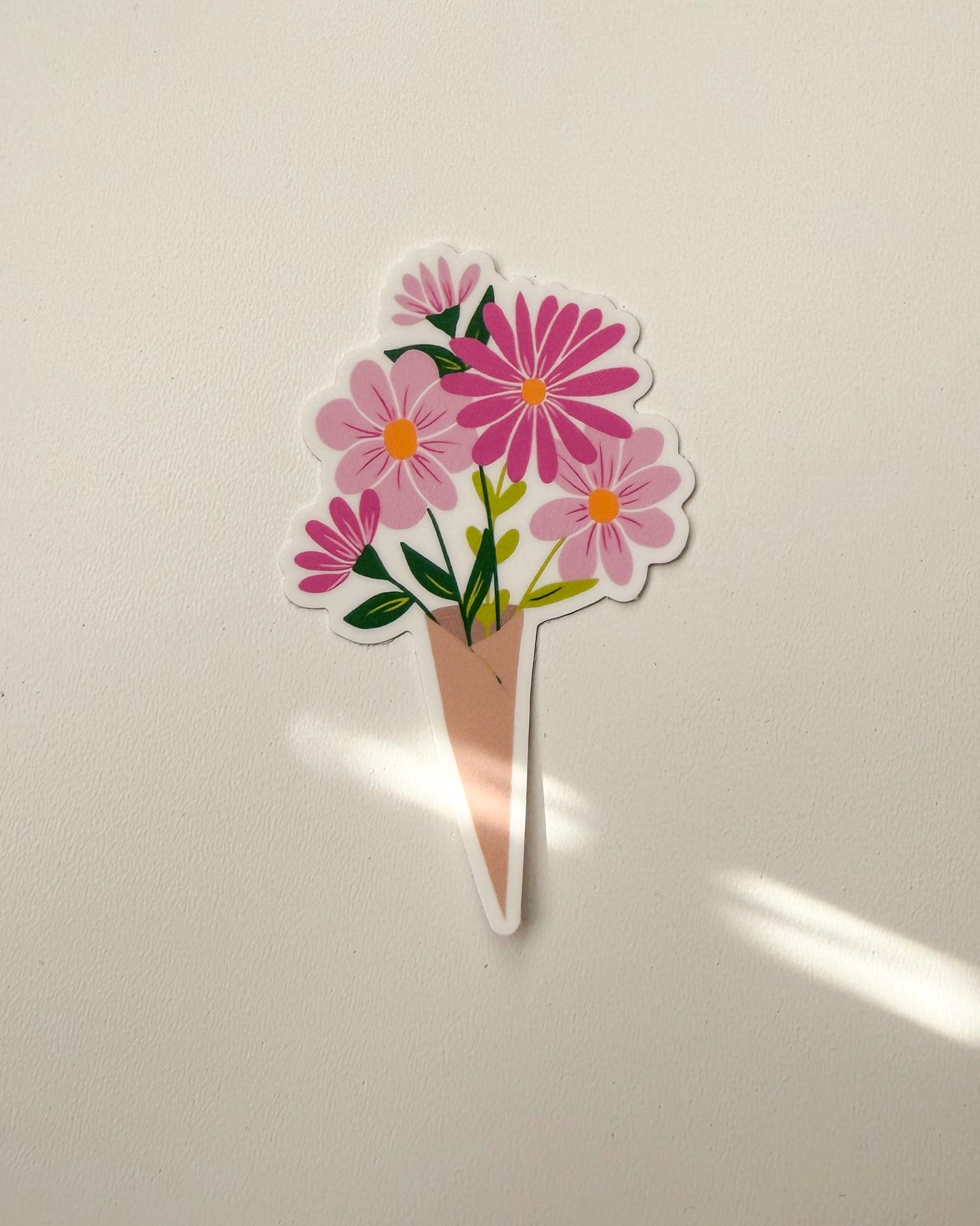 Flower Bouquet Sticker - March Monthly Mini Collection