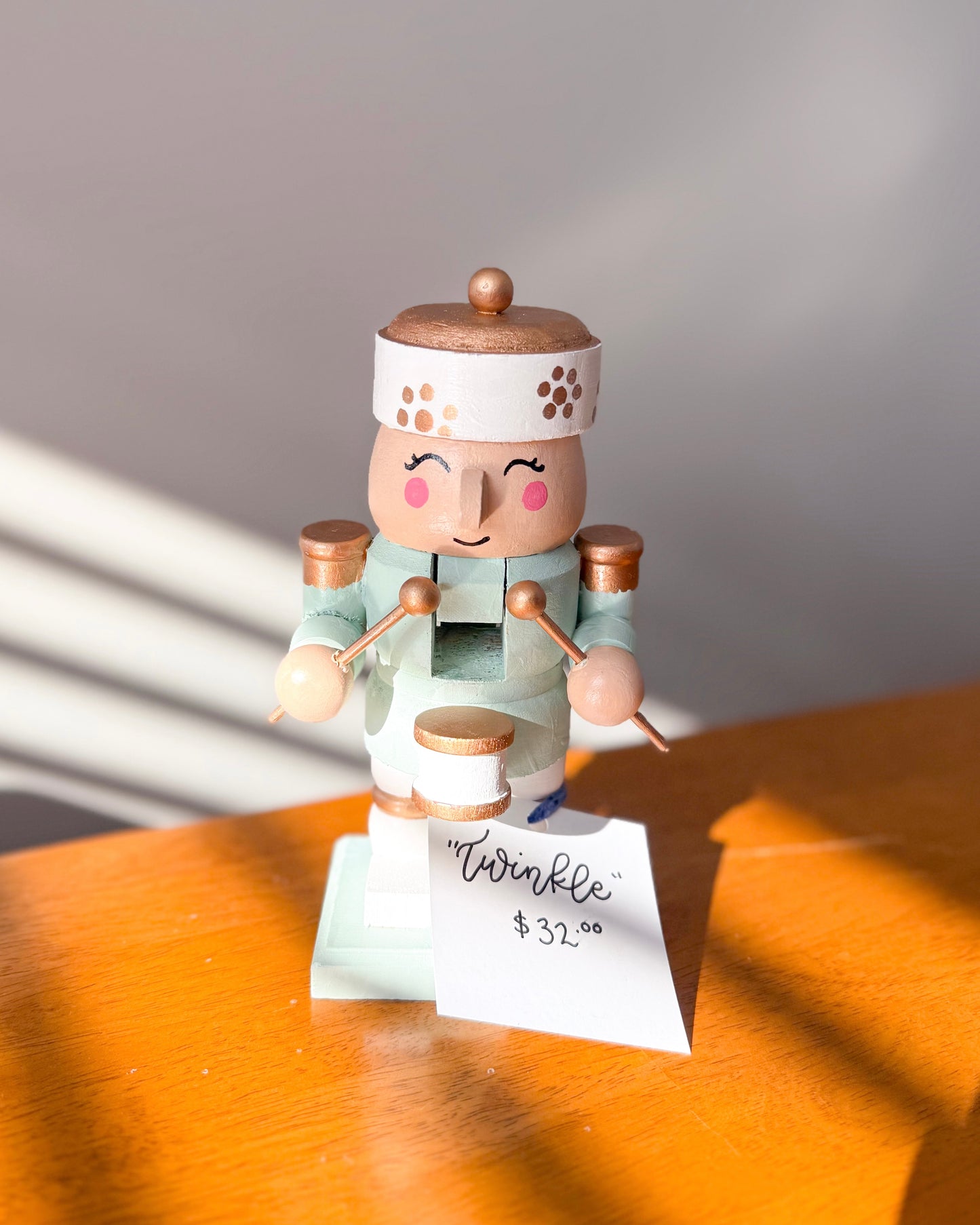 "Twinkle" Hand Painted Nutcracker - 7"