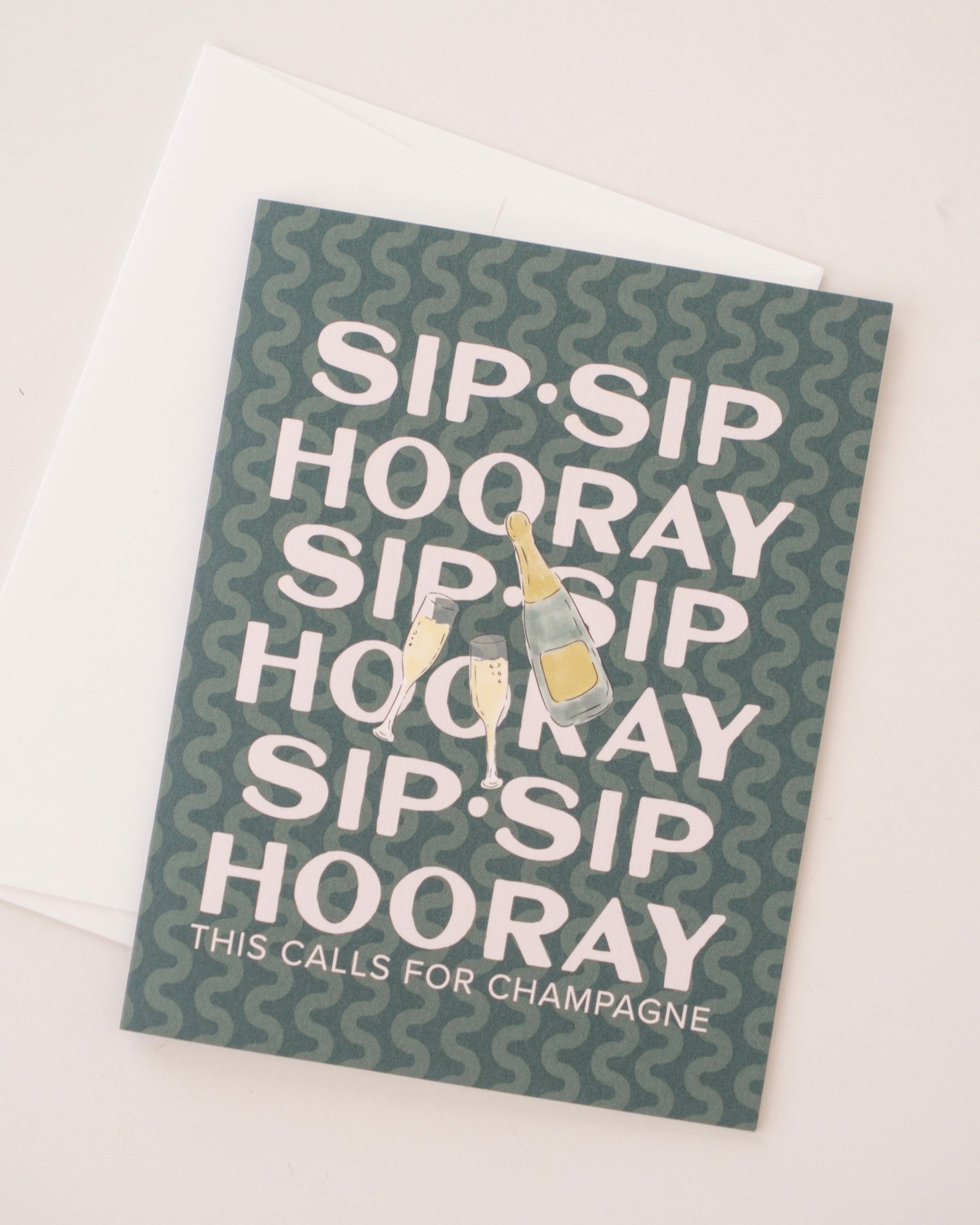 This Calls for Champagne Greeting Card