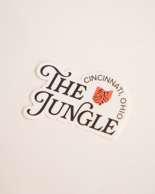 The Jungle Cincinnati Sticker