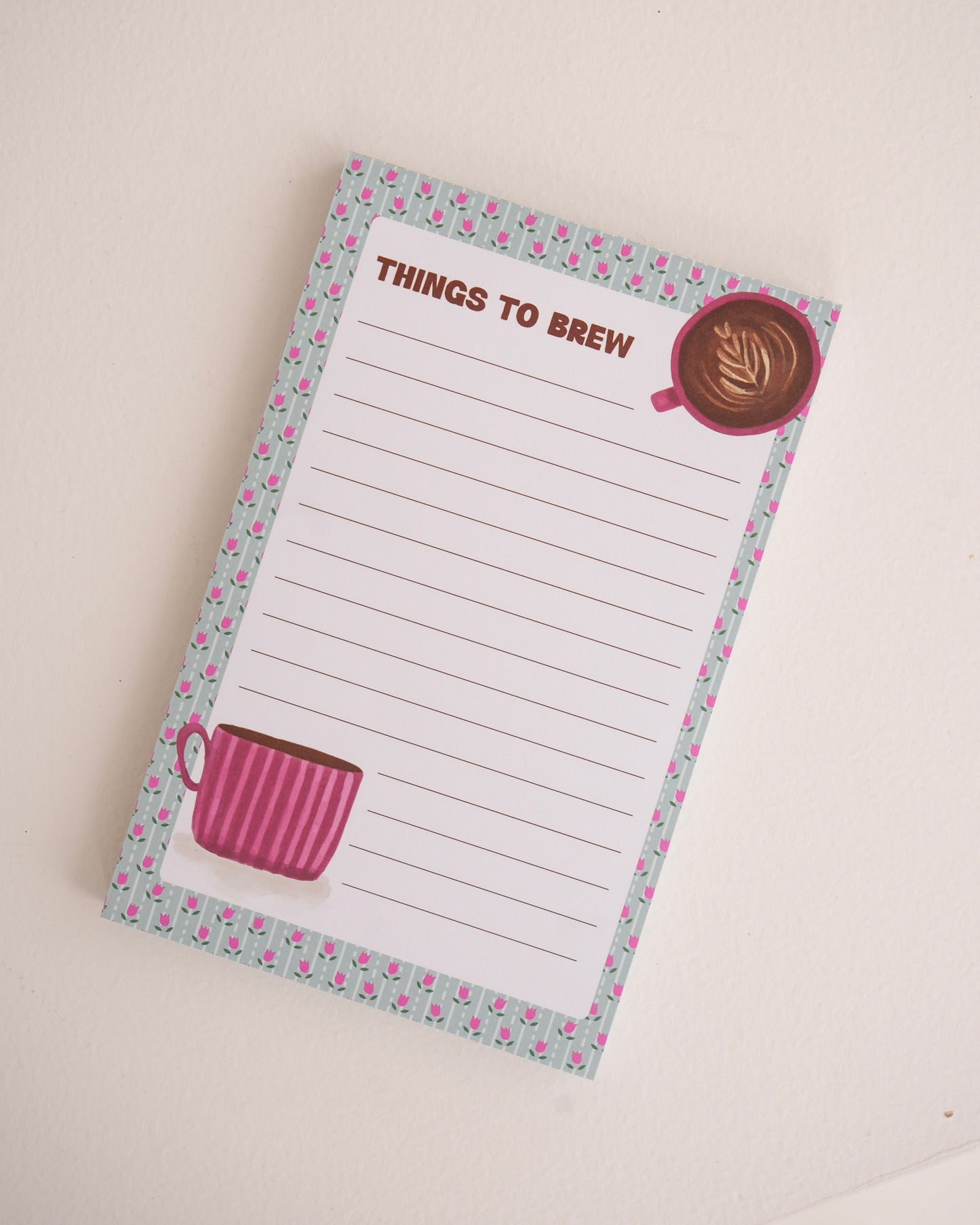 Things to Brew Coffee Notepad
