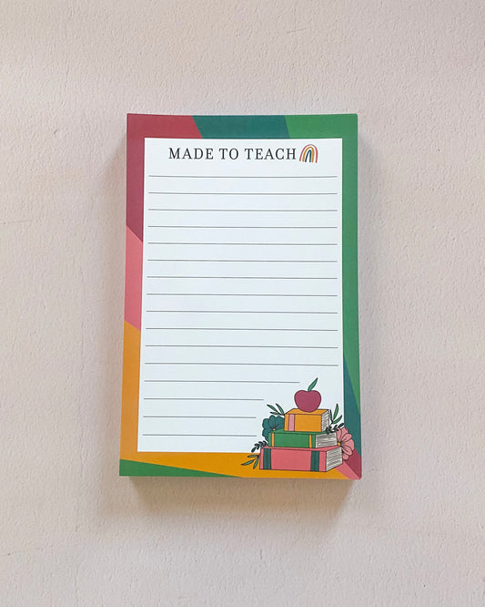Made to Teach Notepad