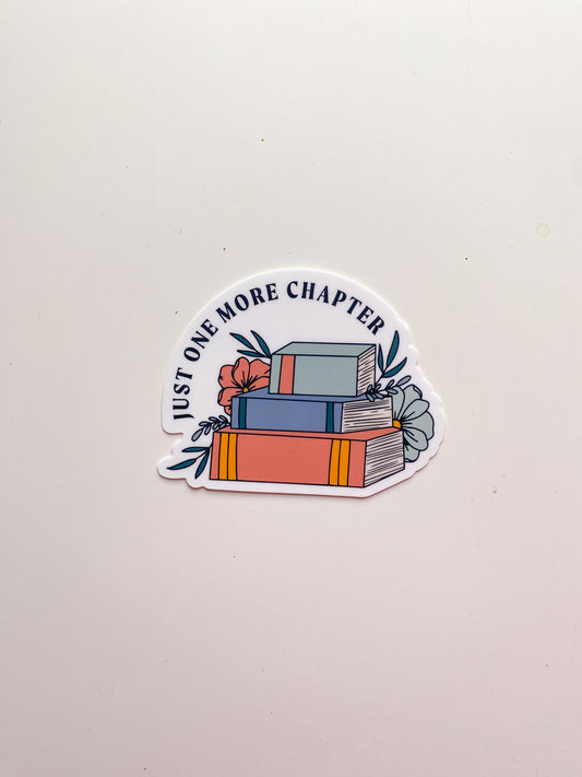 Just One More Chapter Sticker