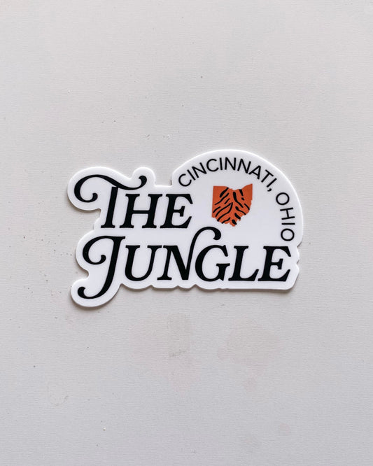 The Jungle Cincinnati Sticker